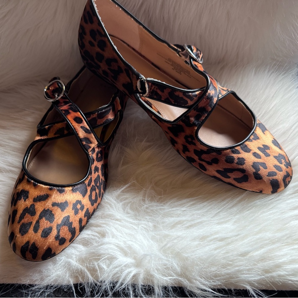 New - A New Day Leopard Print Flats Size 9.5